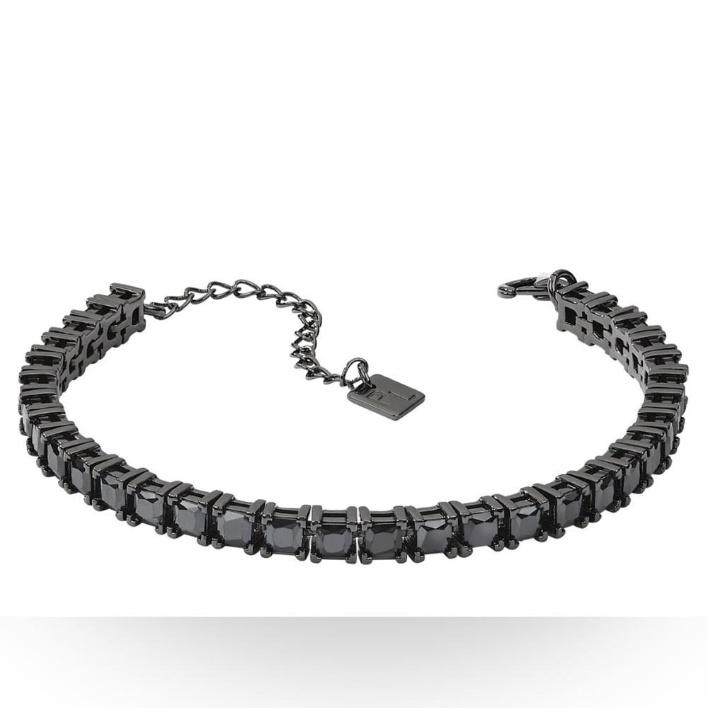 NWT 💎 HEMATITE JET BLACK 💎 ICONIC BRACELET UNISEX